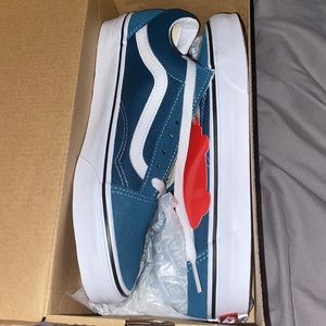 Blue Low Top Vans